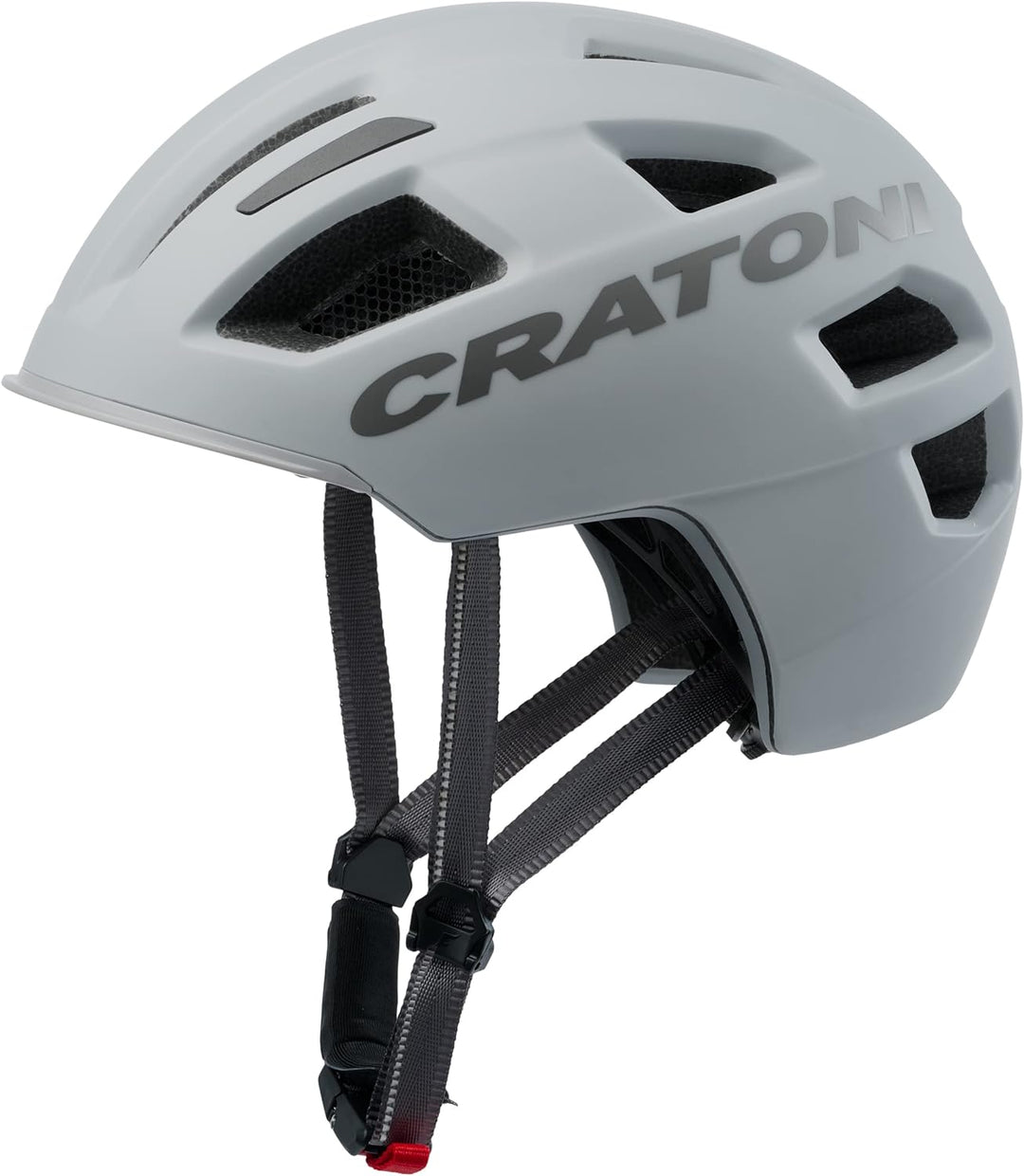 Cratoni Fahrradhelm C-Pure grau matt, M