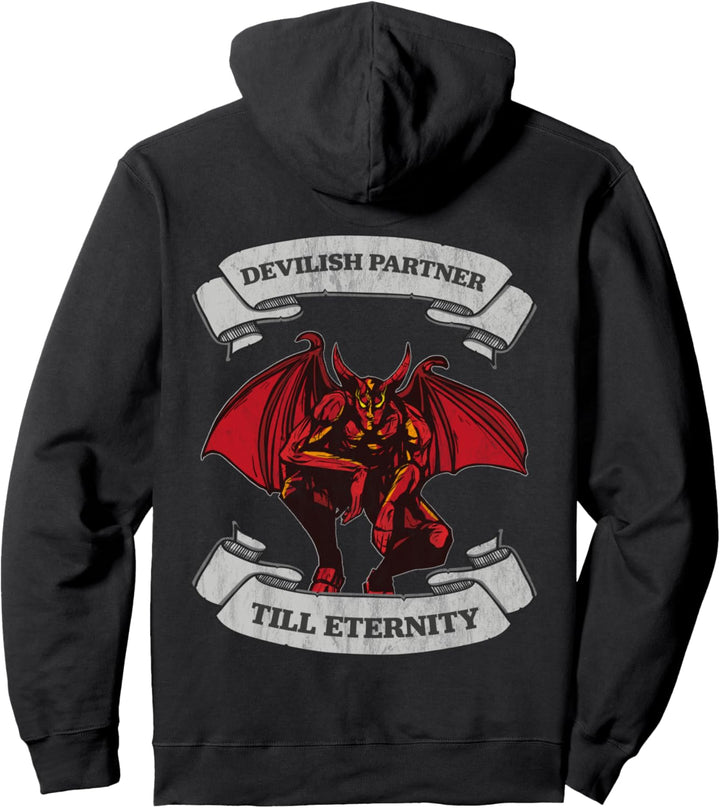 Hail Satan Dämon Teufel Demon Partner Okkultes Satanismus Pullover Hoodie