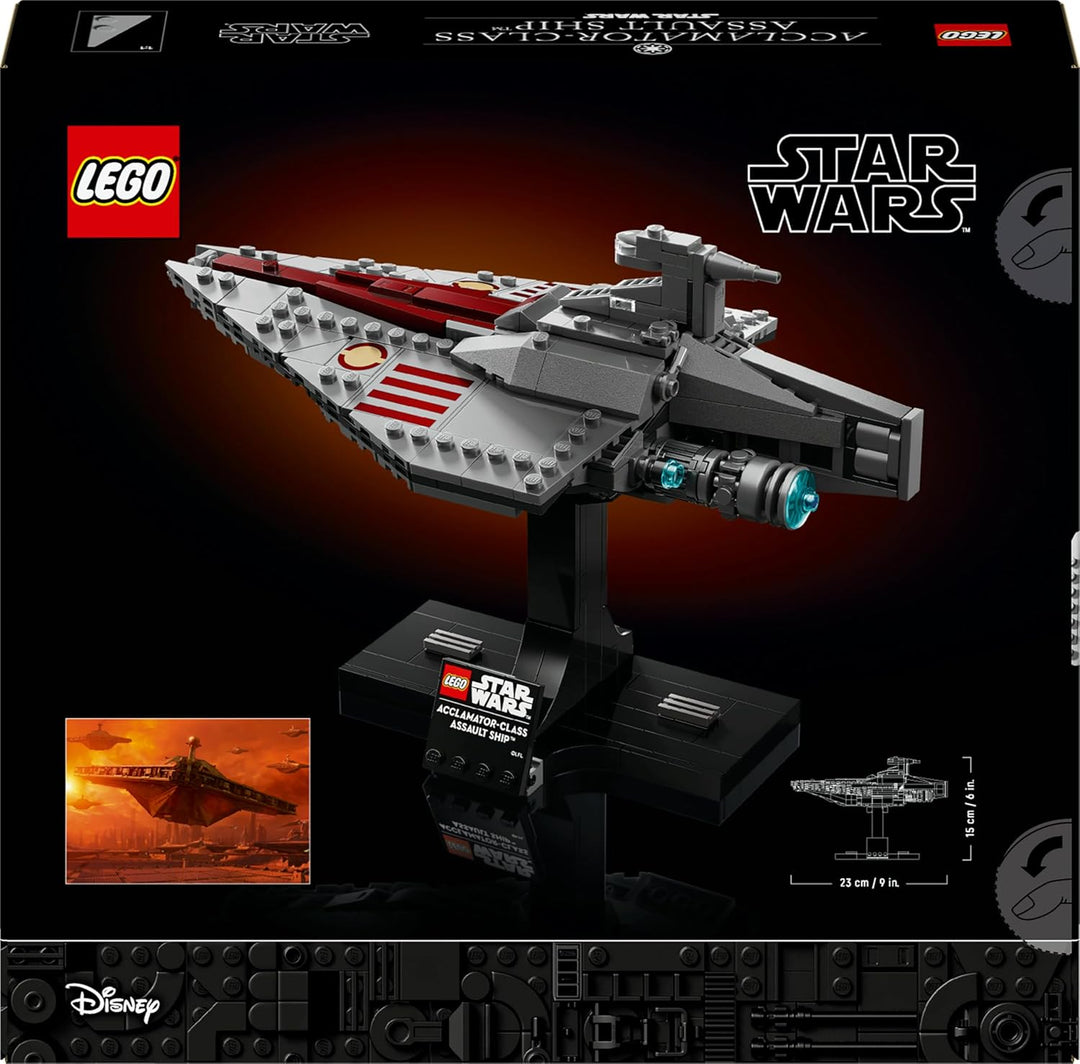 LEGO Star Wars 75404 Assault Ship der Acclamator-Klasse aus Angriff der Klonkrieger - Sternenschiff