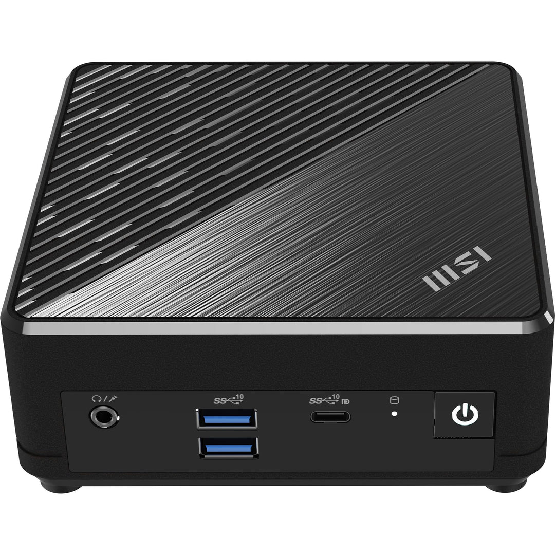 MSI Cubi N ADL S-080DE Mini-PC, Intel N200 Prozessor, 4GB DDR4, 128GB M.2 SSD, USB 3.2 Gen 2 Type C