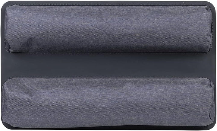 Tucano Comodo Lapdesk Laptop-Arbeitskissen mit Rutschfester Unterlage L Blau-grau, L Blau-grau