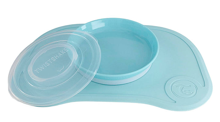 Twistshake Click Mat 38x25 cm Tischset und Versiegelt Kinder Teller mit PP und Silikon für Baby Esse