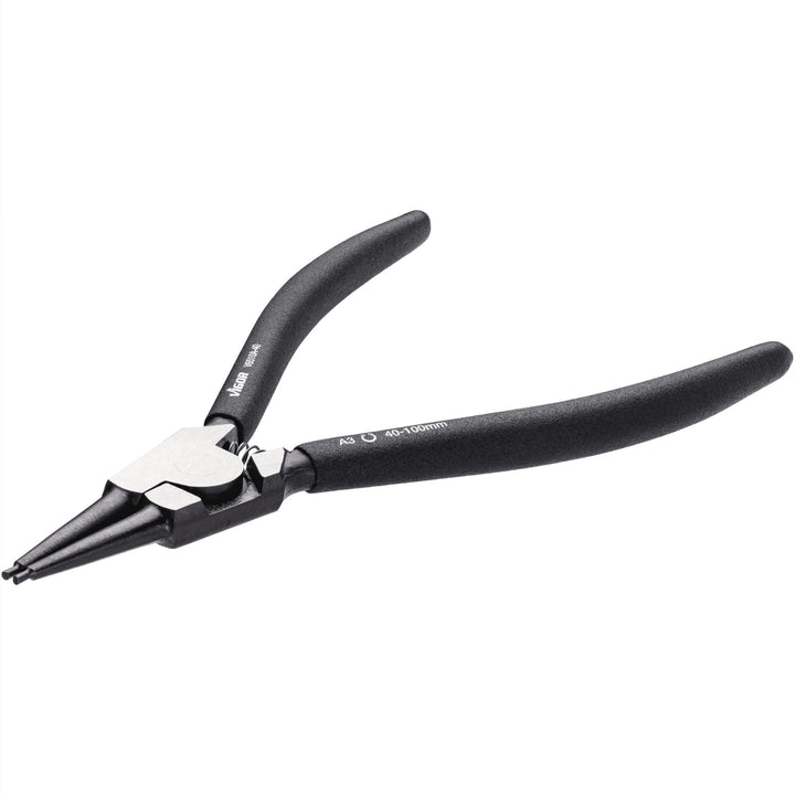 VIGOR Sicherungsring-Zange ∙ V6510A-40 Aussensicherung Gerade 40-100 mm, Außensicherung Gerade