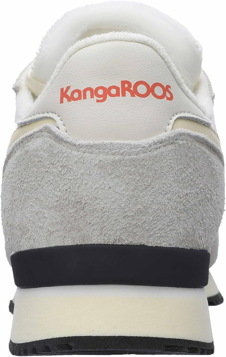 KangaROOS Unisex Aussie Mono Sneaker 38 EU Cream White, 38 EU Cream White