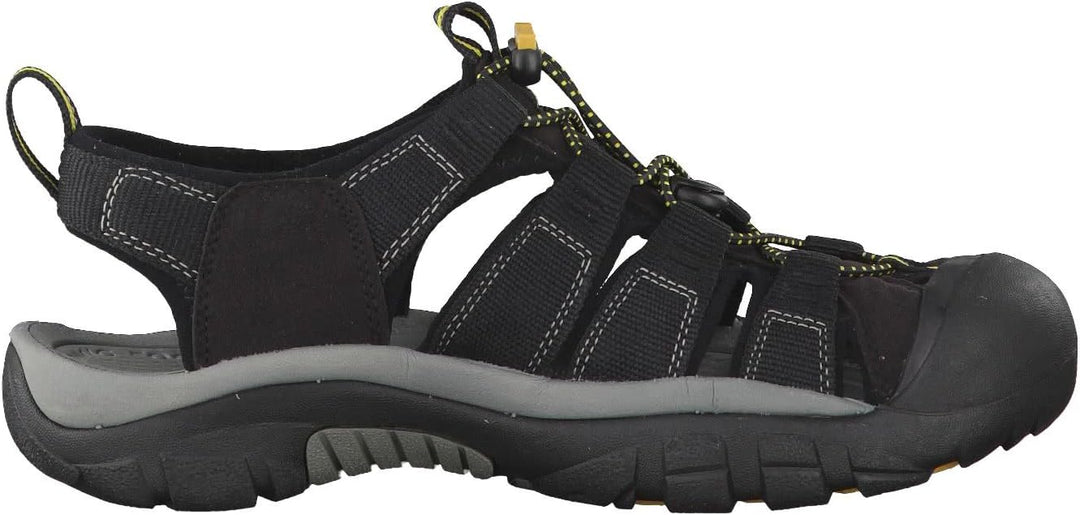 Keen Herren Newport H2 Sandale 42 EU Schwarz Grau, 42 EU Schwarz Grau