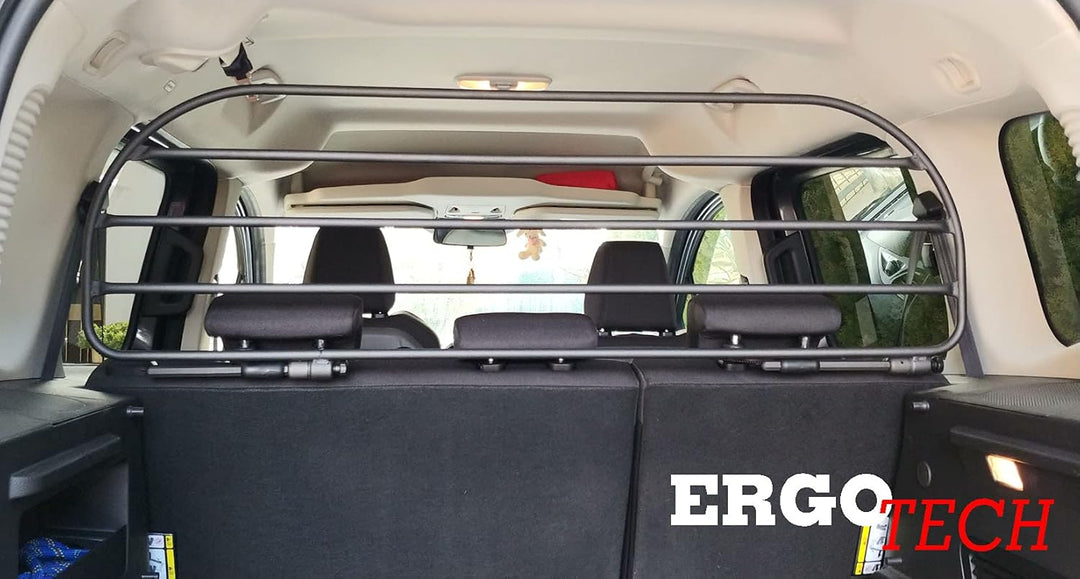 ERGOTECH Trenngitter Hundegitter kompatibel mit Ford Tourneo Courier (2015-2023), RDA65HBG-XL, für H