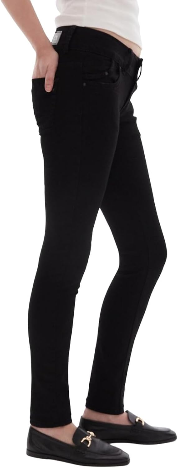 LTB Jeans - Damen - Molly - Low Waist - Slim Fit Jeans - Hosen 24W / 36L Black To Black Wash, 24W /