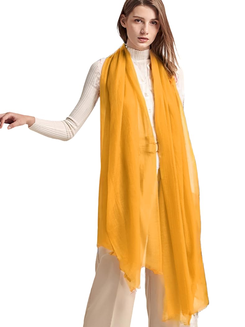 Prettystern Damen 100% Kaschmir feder-leicht Ring Pashmina Schal Abendkleid Stola aus feiner 200 gar
