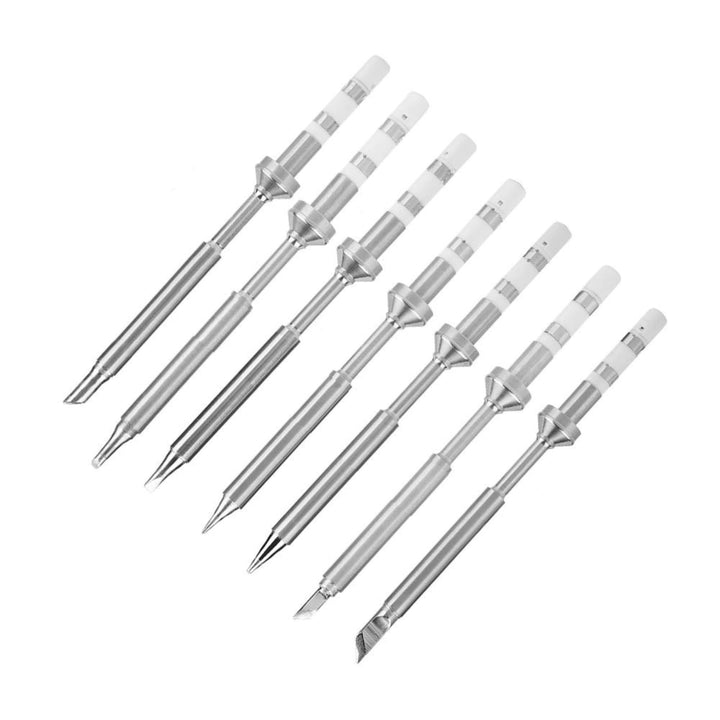Broco TS100 Lötspitze,7pcs Mini Edelstahl Lötspitzen Ersatz for TS100 Lötkolben 7 Typen TS-K TS-KU T