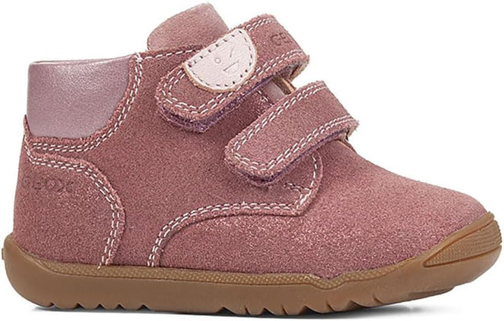 Geox Baby - Mädchen B Macchia Girl CSneaker 18 EU Rose, 18 EU Rose