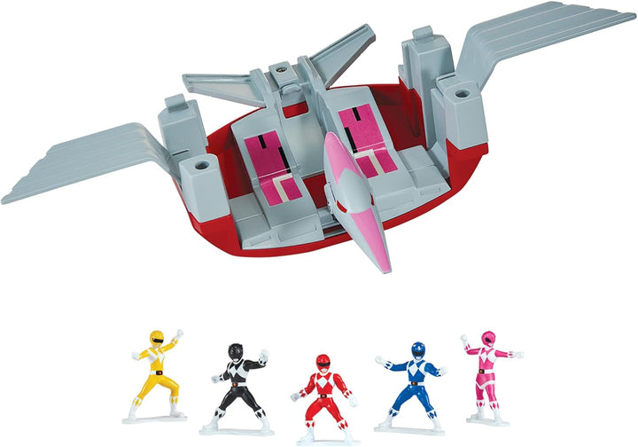 Power Rangers - Kollektion Megazord, Zords, kombinierbar, Figur, 20 cm, Modell Pterodactyl Dinozord,