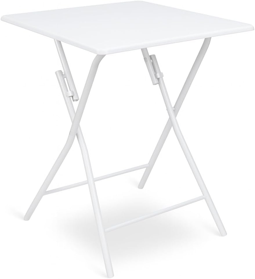 Milton &amp; Oldbrook Klapptisch Valongo, 60 x 60 cm, Weiss
