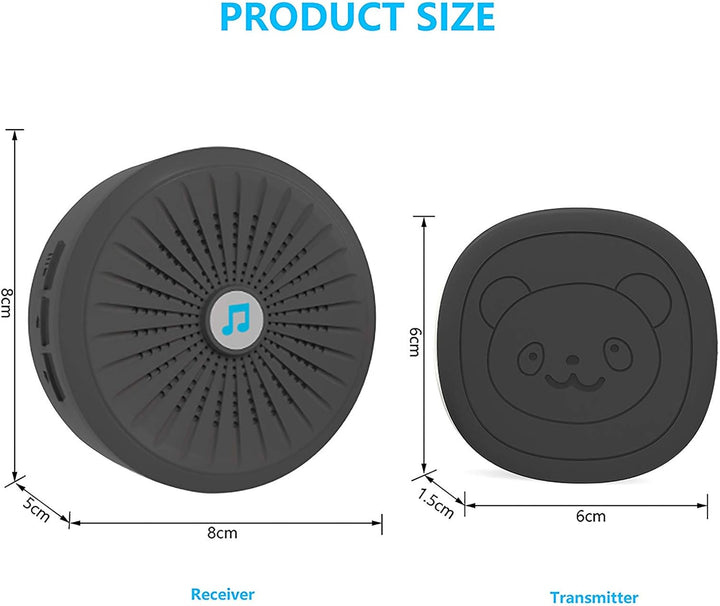 Wowlela Hund Türklingel, Wireless Touch Pet Türklingel Pet Training Bells Set Kommunikation Türkling