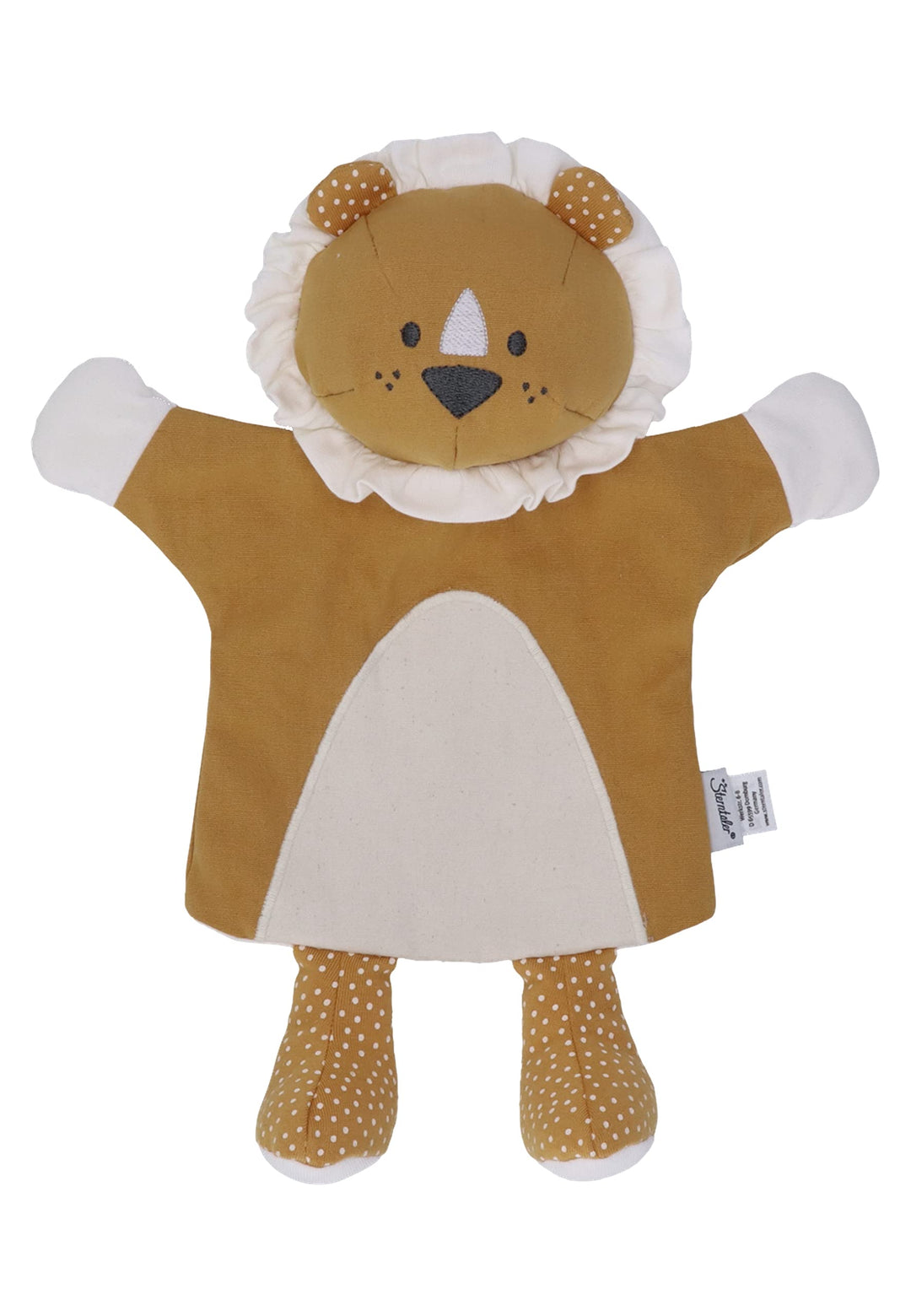 Sterntaler Handpuppe Löwe Lio Handpuppe Lio uni Single, Handpuppe Lio uni Single