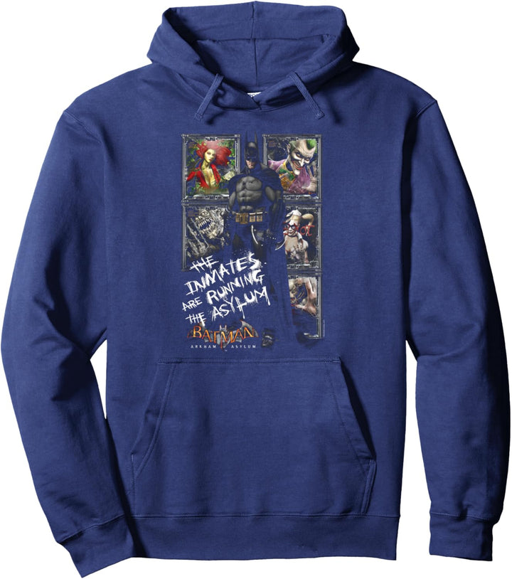Batman: Arkham Asylum Running the Asylum Pullover Hoodie