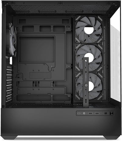 Sharkoon AK6 RGB PC Gehäuse, ATX, Schwarz