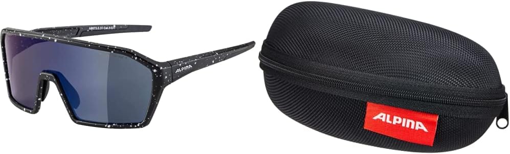 ALPINA RAM Q-LITE - Verspiegelte, Kontrastverstärkende & Beschlagfreie Sport- & Fahrradbrille Mit 10