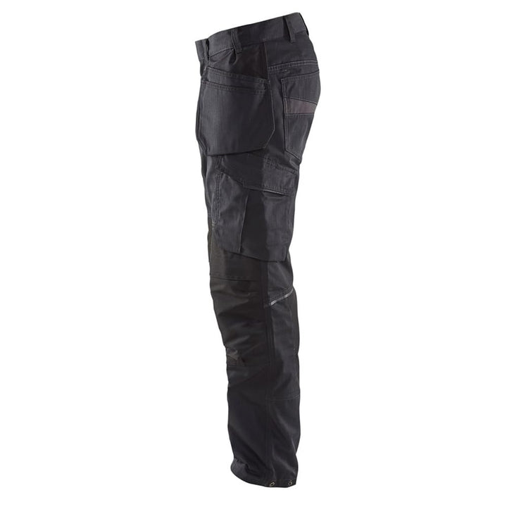 Blakläder 149613309998C50 Service Bundhose mit Nageltaschen Grösse in Schwarz/Dunkelgrau, C50 50 Bla