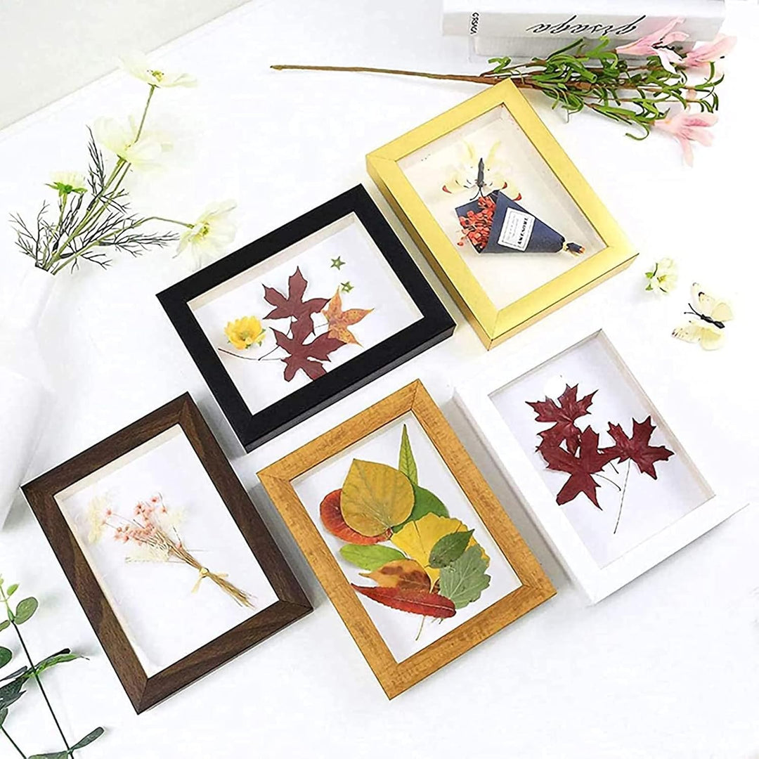 WANDIC Blumenpresse-Set, fortschrittliches Pflanzenpressebuch, grosses Holzkunst-Set für DIY-Kunstha