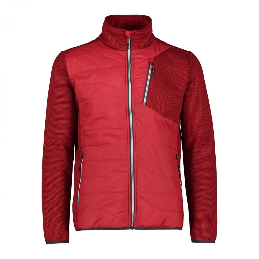 CMP Herren Jacke Hybrid mit Stehkragen rot 56 BLOOD, 56 BLOOD