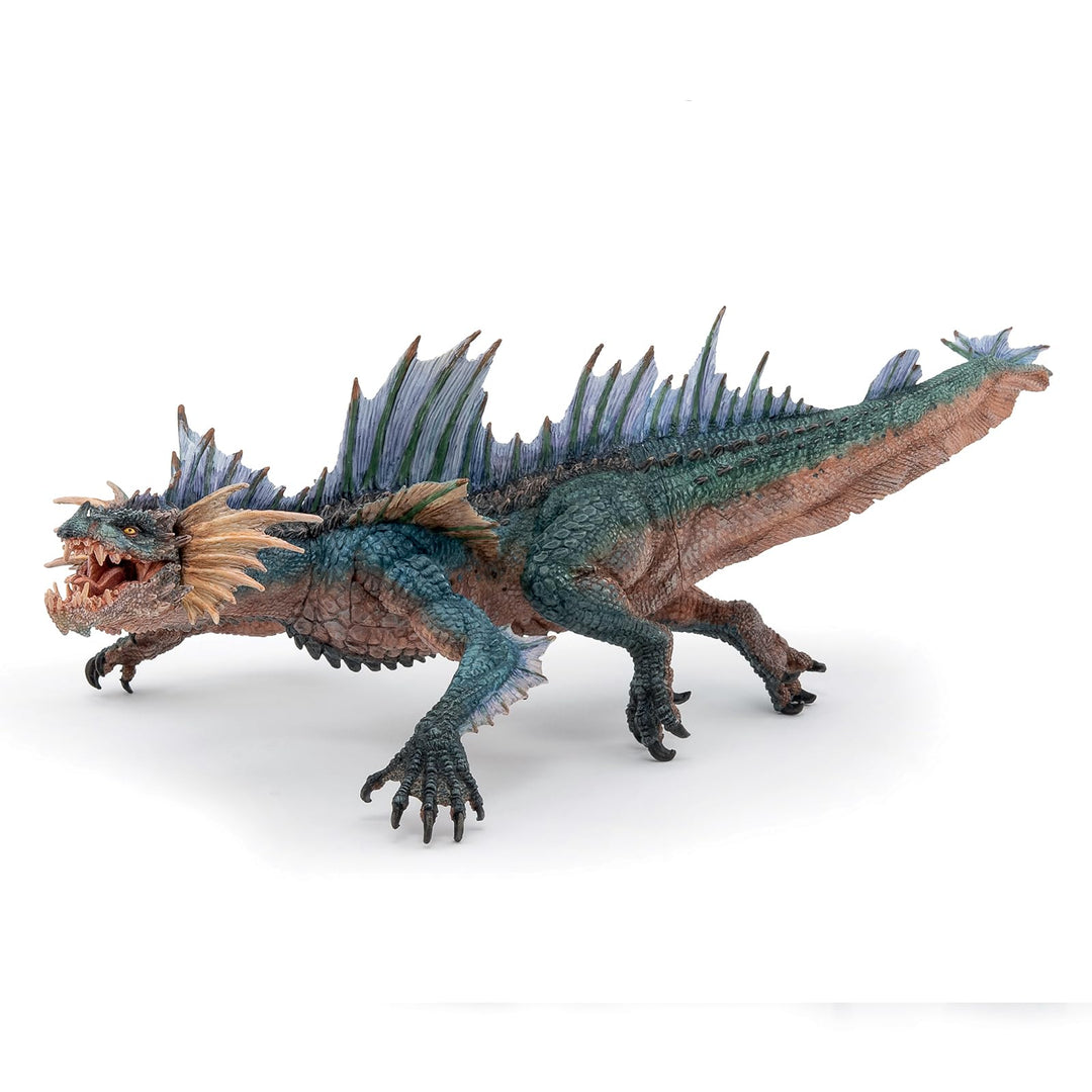 Papo – 36037 – Drache des Meeres – Das Mittelalter – Fantastisch – Sammelfigur – handbemalt – für Ki