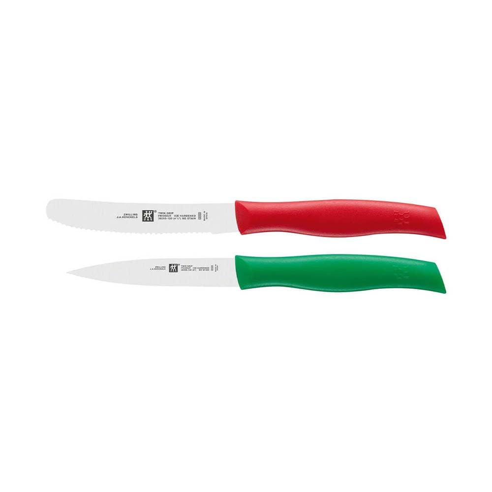 Zwilling TWIN Grip Messerset 2-tlg, gemischte Farben FRIODUR eisgehärtete Klinge