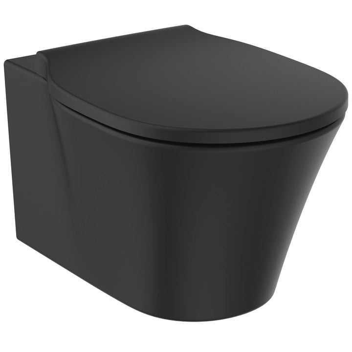 Ideal Standard Connect Air Wandhängendes WC-Becken-Set, Hänge-WC spülrandlos, CL1 Vollspülung 4,5–6