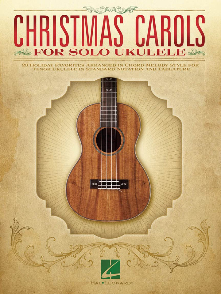 Christmas Carols for Solo Ukulele: For Tenor Ukulele, Taschenbuch