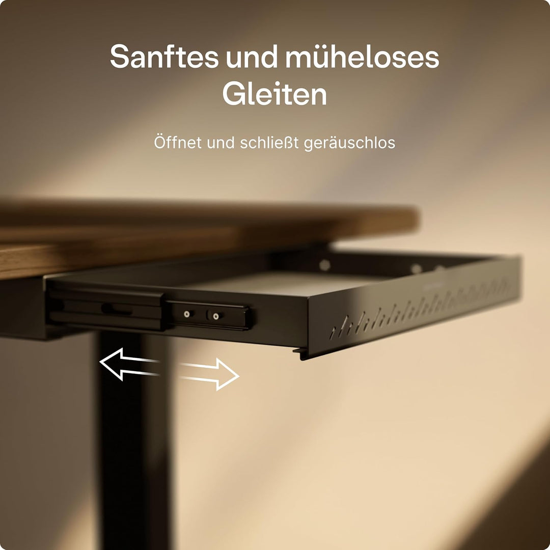 Desktronic Schreibtisch-Organizer, Untertisch-Aufbewahrungsbox, Schreibtisch für Büro Schule Homeoff