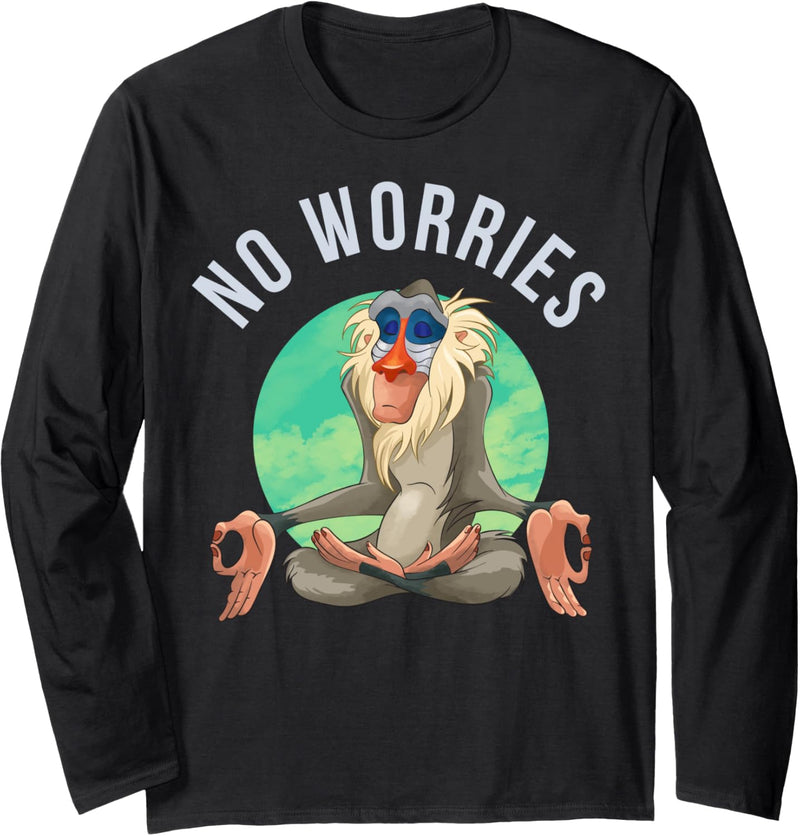 Disney The Lion King Rafiki No Worries Langarmshirt