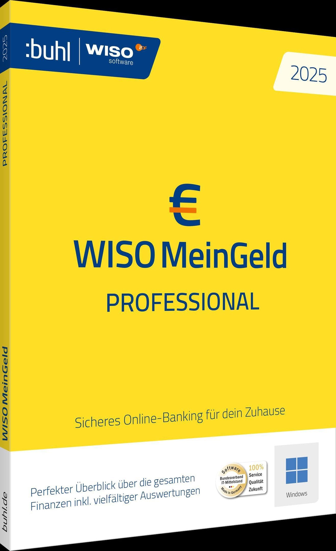 WISO Mein Geld Professional 2025: Alle Finanzen auf einen Blick inklusive sicherem Online-Banking: S