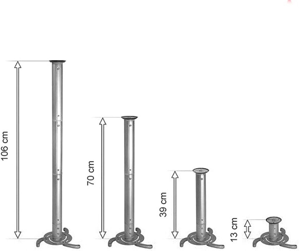 Maclean MC-517 S Videoprojektor Beamer Deckenhalterung Wandhalterung Wand Deckenhalter 10kg 10 kg 80