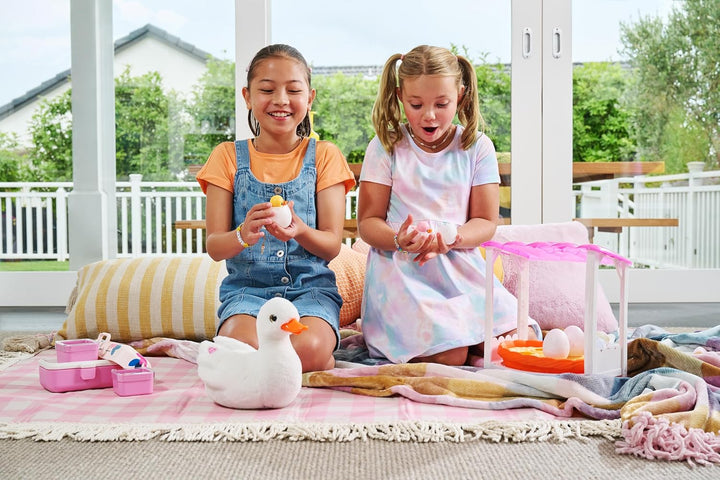 Pets Alive Mama Duck & Baby Surprise von ZURU Fürsorgliches Spielen Überraschung Schlüpfen Interakti