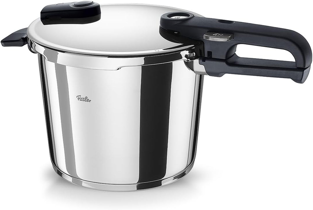 Fissler Vitaquick Edition/Schnellkochtopf-Set 6-teilg (2 Schnellkochtöpfe Ø 22 cm 3,5 L & 6 L) inkl.