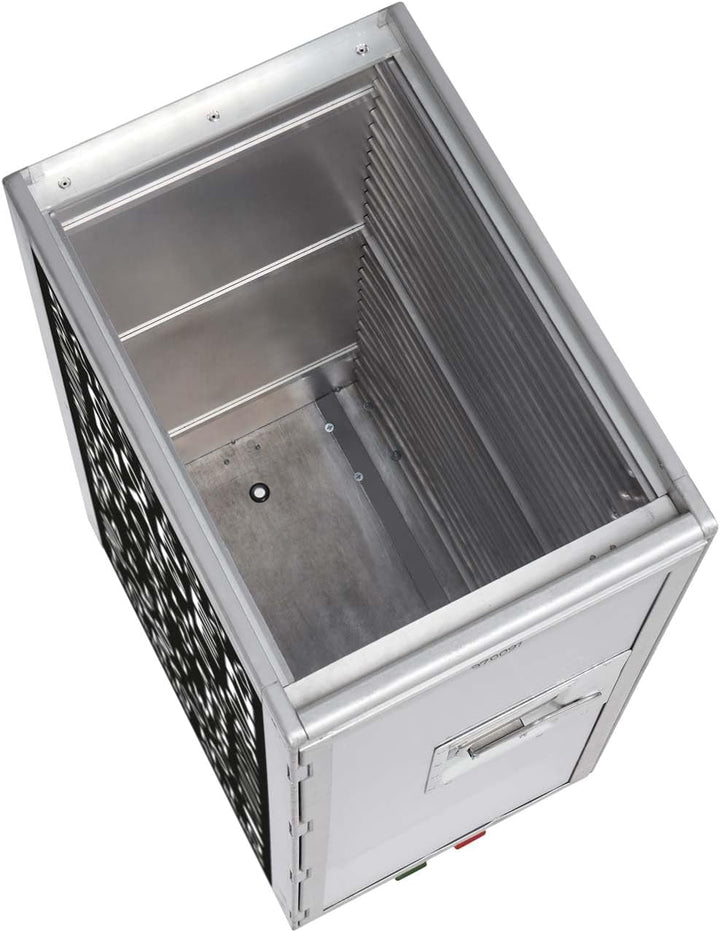 Bartrolley Cosmopolitan Schwarz inkl. LED Fachboden, Barbrett & Fachboden aus Glas, Gebrauchter Trol