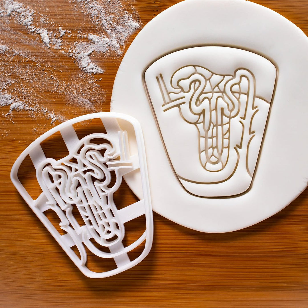 2er Set Ausstechformen (Formen: Nephron & Harnwege), 2 Teile, Bakerlogy