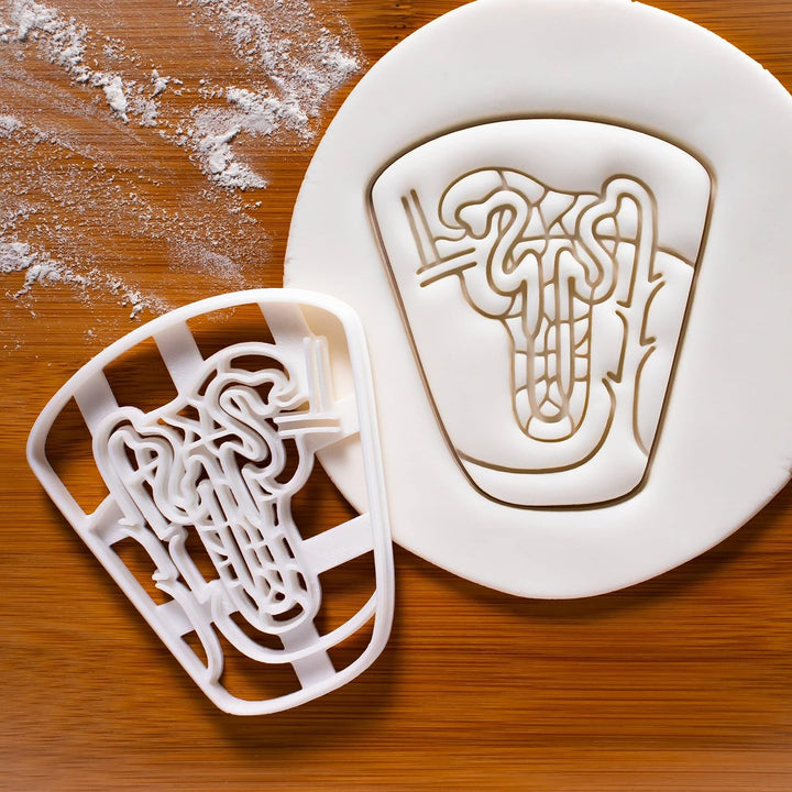 2er Set Ausstechformen (Formen: Nephron & Harnwege), 2 Teile, Bakerlogy