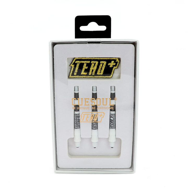 CUESOUL TERO+ AK7P Dart Shafts, Neues Double Direction Teleskop und Rotating Dart Flights System Wei