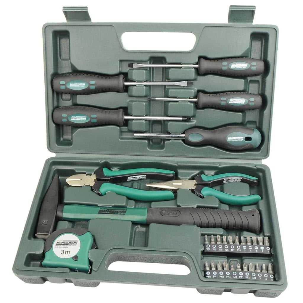 Brüder Mannesmann Werkzeugkoffer, 31-teilig | M29031