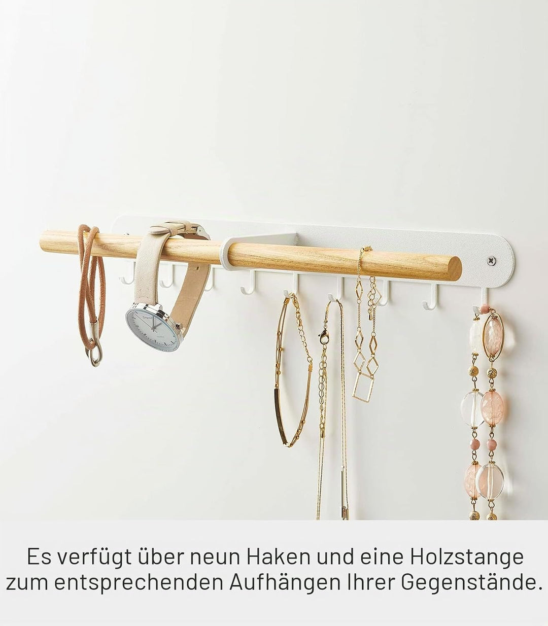Wall-mounted accessory rack - Tosca