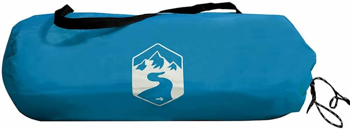 Gecheer Camping Windschutz Strand Windschutz Windschutz für Camping Blau 490x123 cm Wasserdicht 490