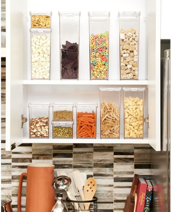 InterDesign The Home Edit by iDesign Aufbewahrungsbehälter für Müsli aus recyceltem Kunststoff