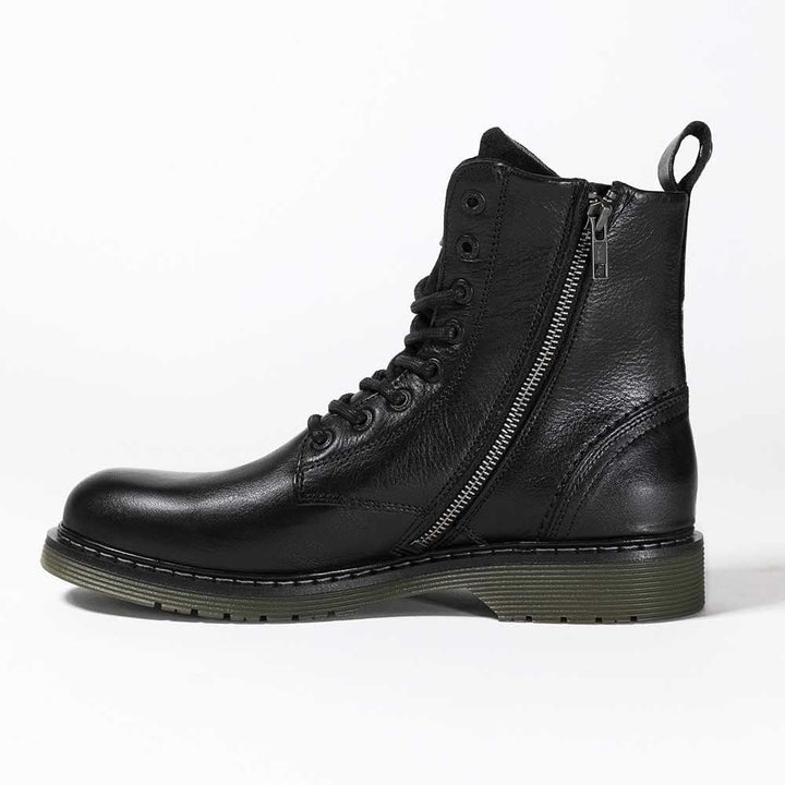 John Doe Motorradschuh Sixty | XTM| Threepoint Protection | Lederstiefel aus Rindsleder | Rutschfest