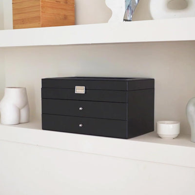 ProCase Brillenbox Sonnenbrillen Displaybox Aufbewahrungsbox aus Leder Brillenschatulle Brillenkoffe