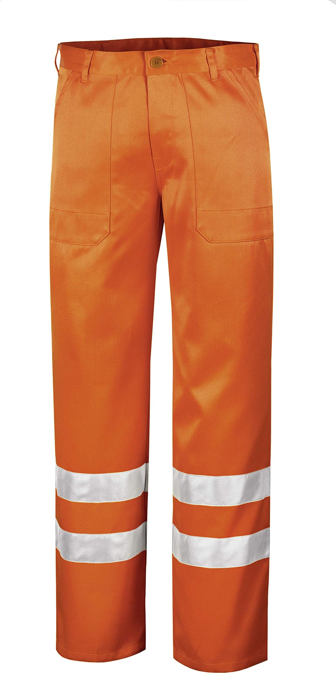 teXXor Warnschutz-Bundhose Quebec Arbeitshose mit Reflexstreifen, 28, orange, 4305 29 Orange, 29 Ora