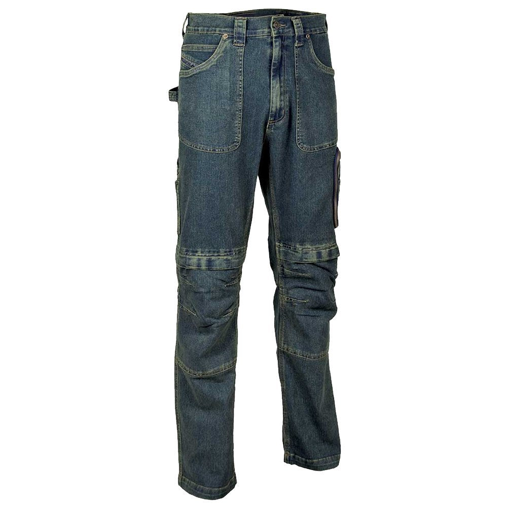Cofra V151-0-00.Z50 Arbeitshose "Dortmund", blau, Grösse 50, 50