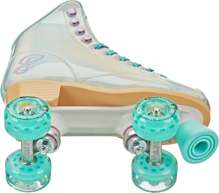 Candi GRL Sabina Rollschuhe, Bunte Freestyle-Rollschuhe Size 09 Blau, Chrom, Size 09 Blau, Chrom