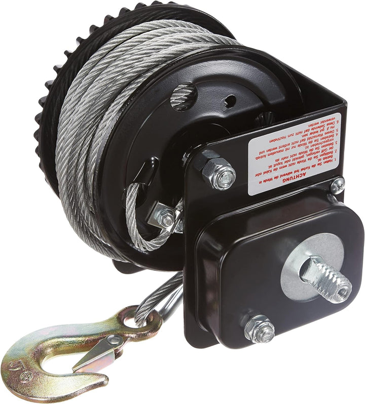 Seilwinde mit 20m Seil ø 5mm max. Zugbelastung 720 kg 720 kg, mit 20m Seil, 720 kg, mit 20m Seil