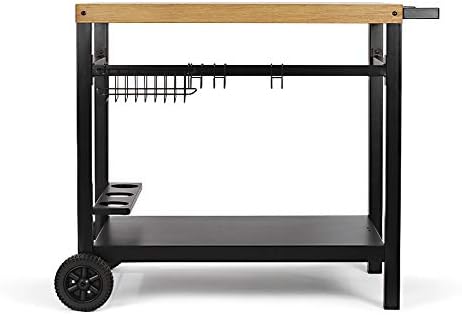Livoo Servierwagen für Grillplatte GS131 Schwarz