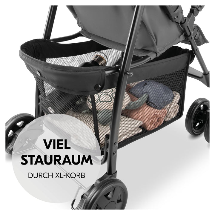hauck Buggy Sport, Ultra Leicht - nur 5,9 kg, für Kinder bis 15 kg, Klein Zusammenklappbar, Reisebug